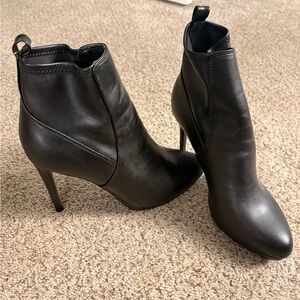 Nine West Black Heeled Boots